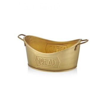 The Mia 28x17 cm Gold Ekmek Servisi