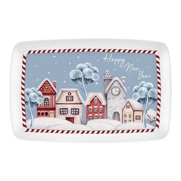 The Mia 34x25 cm Penguin Dikdörtgen Servis Tabak