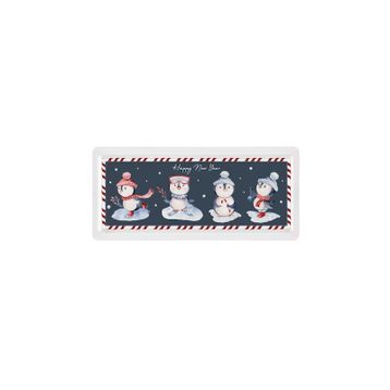 The Mia 35x16 cm Penguin Dikdörtgen Servis Tabak