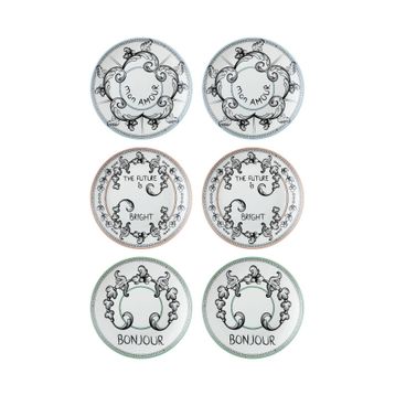 The Mia Bonjour 6 Kişilik Pasta Tabağı