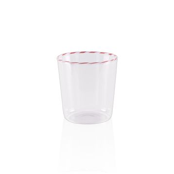 The Mia BRD0130 Borosilikat Kırmızı 320 ml Su Bardağı