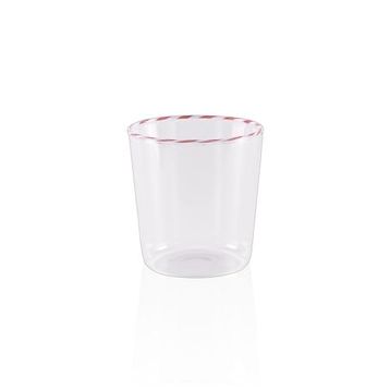 The Mia BRD0130 Borosilikat Kırmızı 320 ml Su Bardağı