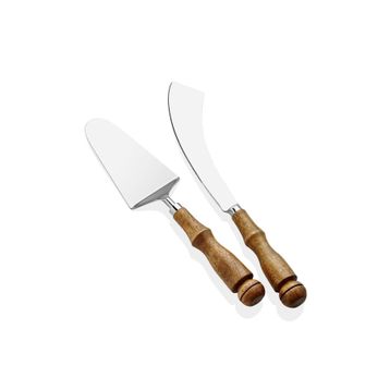 The Mia CKB0177 Woody 2 Parça Pasta Servis Takımı