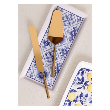 The Mia CKB180 Goldy 2 Parça Pasta Servis Takımı