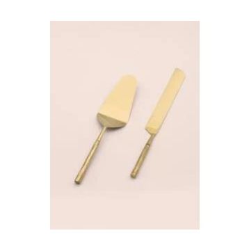 The Mia CKB180 Goldy 2 Parça Pasta Servis Takımı