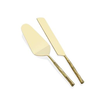 The Mia CKB180 Goldy 2 Parça Pasta Servis Takımı