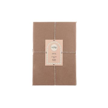 The Mia Cotta Wood Smooke 260x240 cm Çift Kişilik Çarşaf