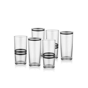 The Mia Dark 6'lı Rakı Kadehi