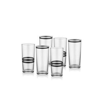 The Mia Dark 6'lı Rakı Kadehi