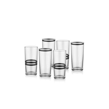 The Mia Dark 6'lı Rakı Kadehi