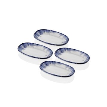 The Mia Gisou 15 cm Oval Servis 4'lü Set