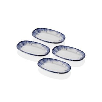 The Mia Gisou 15 cm Oval Servis 4'lü Set