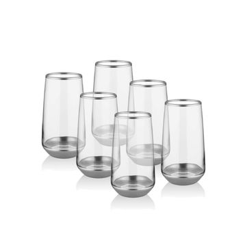 The Mia GLM0010 Gümüş 6 Parça Meşrubat Takım
