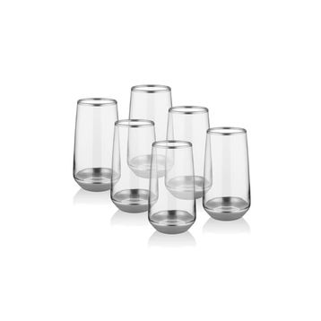 The Mia GLM0010 Gümüş 6 Parça Meşrubat Takım