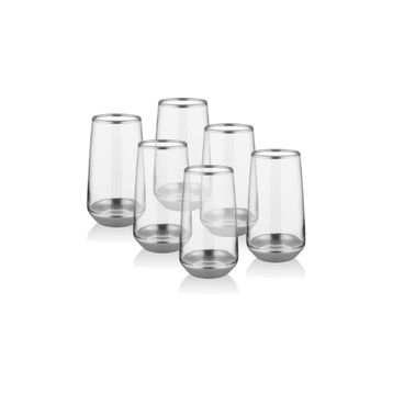 The Mia GLM0010 Gümüş 6 Parça Meşrubat Takım