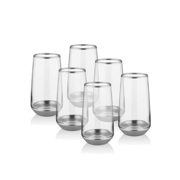 The Mia GLM0010 Gümüş 6 Parça Meşrubat Takım