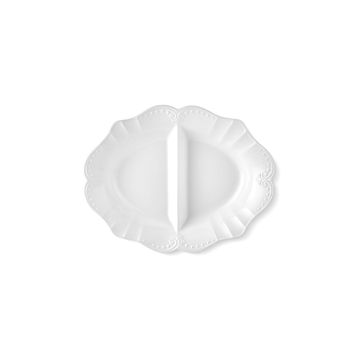 The Mia GRD0006 41x32 cm Beyaz Grande Servis Tabağı