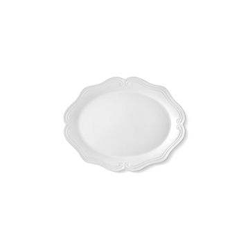 The Mia GRD0008 41x32 cm Beyaz Grande Servis Tabağı