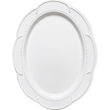 The Mia GRD0012 Grande 41x31 cm Beyaz Servis Tabağı
