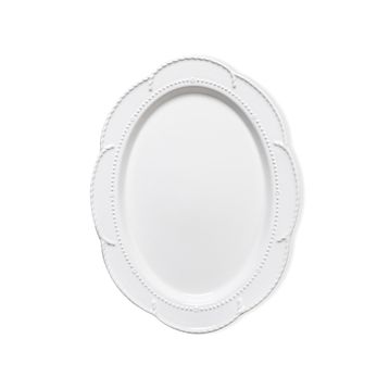 The Mia GRD0012 Grande 41x31 cm Beyaz Servis Tabağı
