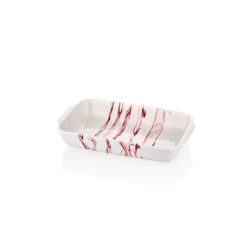 The Mia Lucid Gül Kurusu 20x35x5 cm Fırın Kabı