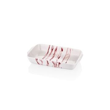 The Mia Lucid Gül Kurusu 20x35x5 cm Fırın Kabı