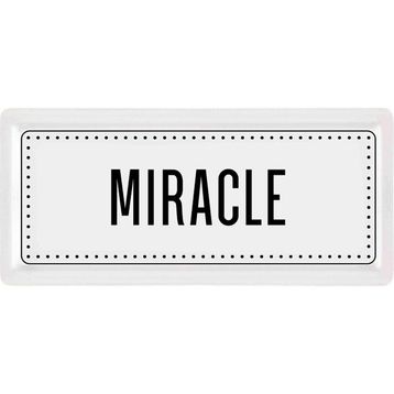 The Mia Miracle Seramik 35 cm Dikdörtgen Servis Tabağı