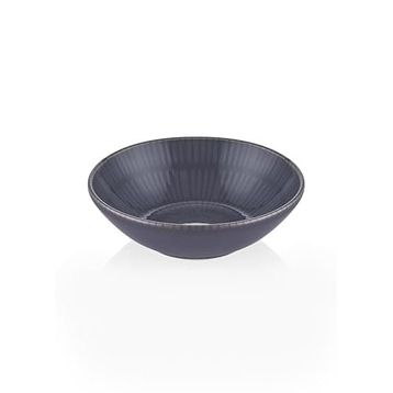 The Mia Noon Gri 15 cm 6'lı Kase Set