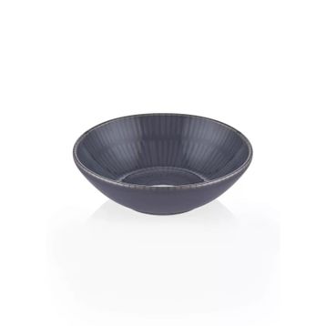 The Mia Noon Gri 15 cm 6'lı Kase Set