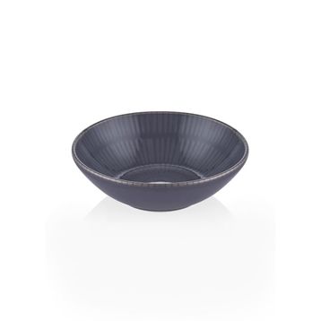 The Mia Noon Gri 15 cm 6'lı Kase Set