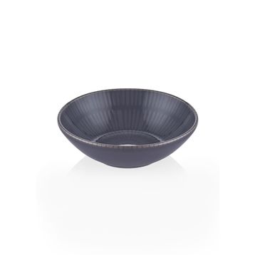 The Mia Noon Gri 15 cm 6'lı Kase Set