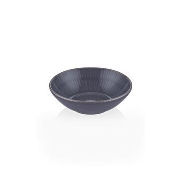 The Mia Noon Gri 15 cm 6'lı Kase Set