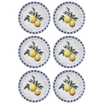 The Mia ODL004 26 cm Odore Di Limone 6'lı Servis Tabağı Set