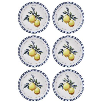 The Mia ODL004 26 cm Odore Di Limone 6'lı Servis Tabağı Set