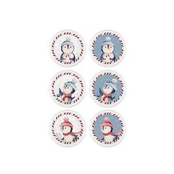 The Mia Penguin 6 Parça 10 CM Çerezlik