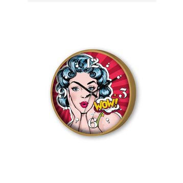 The Mia Popart 30 cm Duvar Saati