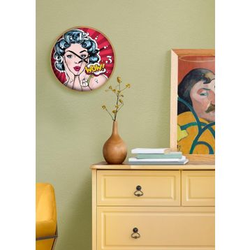 The Mia Popart 30 cm Duvar Saati