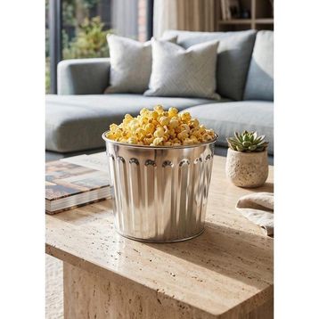 The Mia Popcorn ve Cips Kasesi Krom