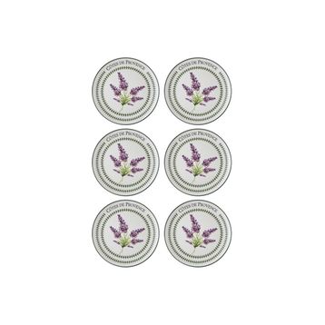 The Mia PRC04 Provence Lavanta 6'lı 26 cm Servis Tabağı