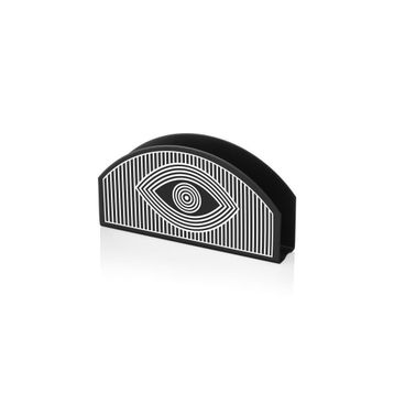 The Mia Siyah Eye 16x8 cm Peçetelik