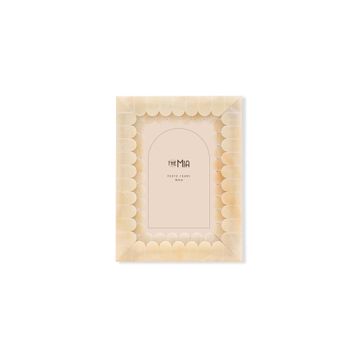 The Mia Wavy Sarı 15x20 cm Fotoğraf Çerçevesi