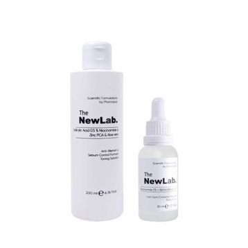 The NewLab 200 ml Koyu Leke ve Gözenek Karşıtı Bakım Seti