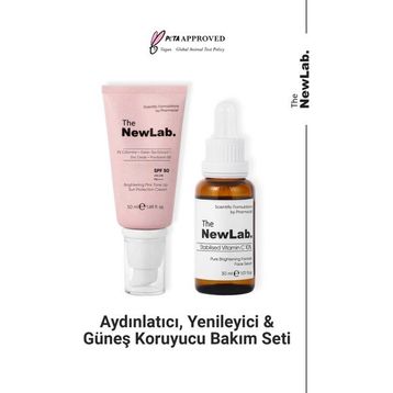 The Newlab Aydınlatıcı Yenileyici Ve Güneş Koruyucu Bakım Seti