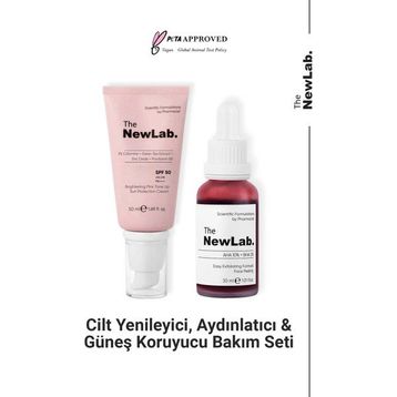 The NewLab Cilt Yenileyici Aydınlatıcı ve Güneş Koruyucu Bakım Seti