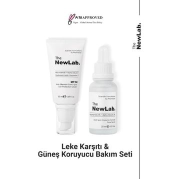 The NewLab Leke Karşıtı ve Güneş Koruyucu Bakım Seti