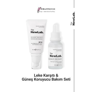 The NewLab Leke Karşıtı ve Güneş Koruyucu Bakım Seti