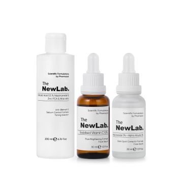 The NewLab Leke Önleyici Aydınlatıcı ve Gözenek Sıkılaştırıcı Cilt Bakım Seti