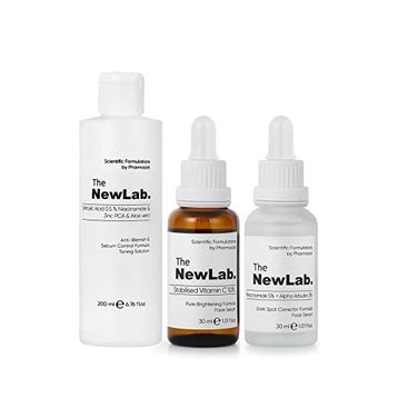 The NewLab Leke Önleyici Aydınlatıcı ve Gözenek Sıkılaştırıcı Cilt Bakım Seti