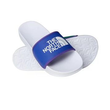 The North Face Base Camp Slide III NF0A4T2RCN01 TNF Blue/TNF Green Mavi Erkek Terlik