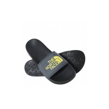 The North Face Base Camp Slide III NF0A4T2RP9B1 TNF Black/Acid Yellow Siyah Sarı Erkek Terlik
